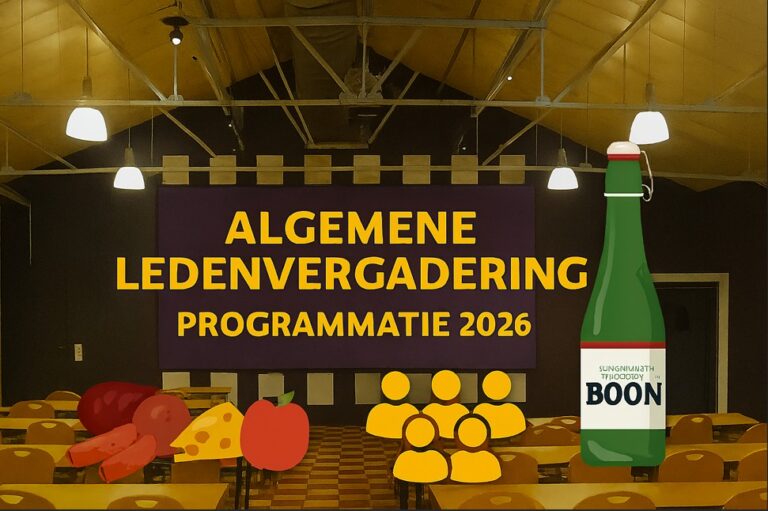 Vr 21 nov 25 – Algemene ledenvergadering & Programmatie 2026 in Raak-bar